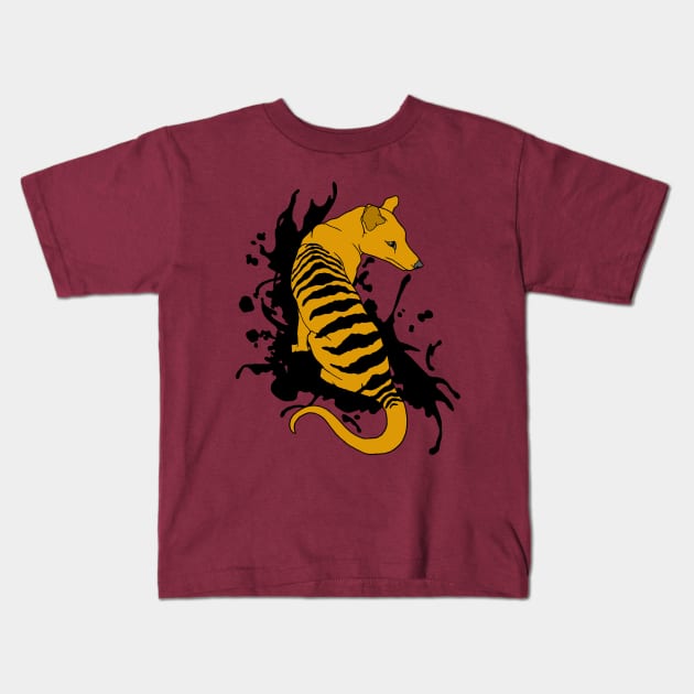 Thylacine Ink Kids T-Shirt by Tinker and Bone Studio